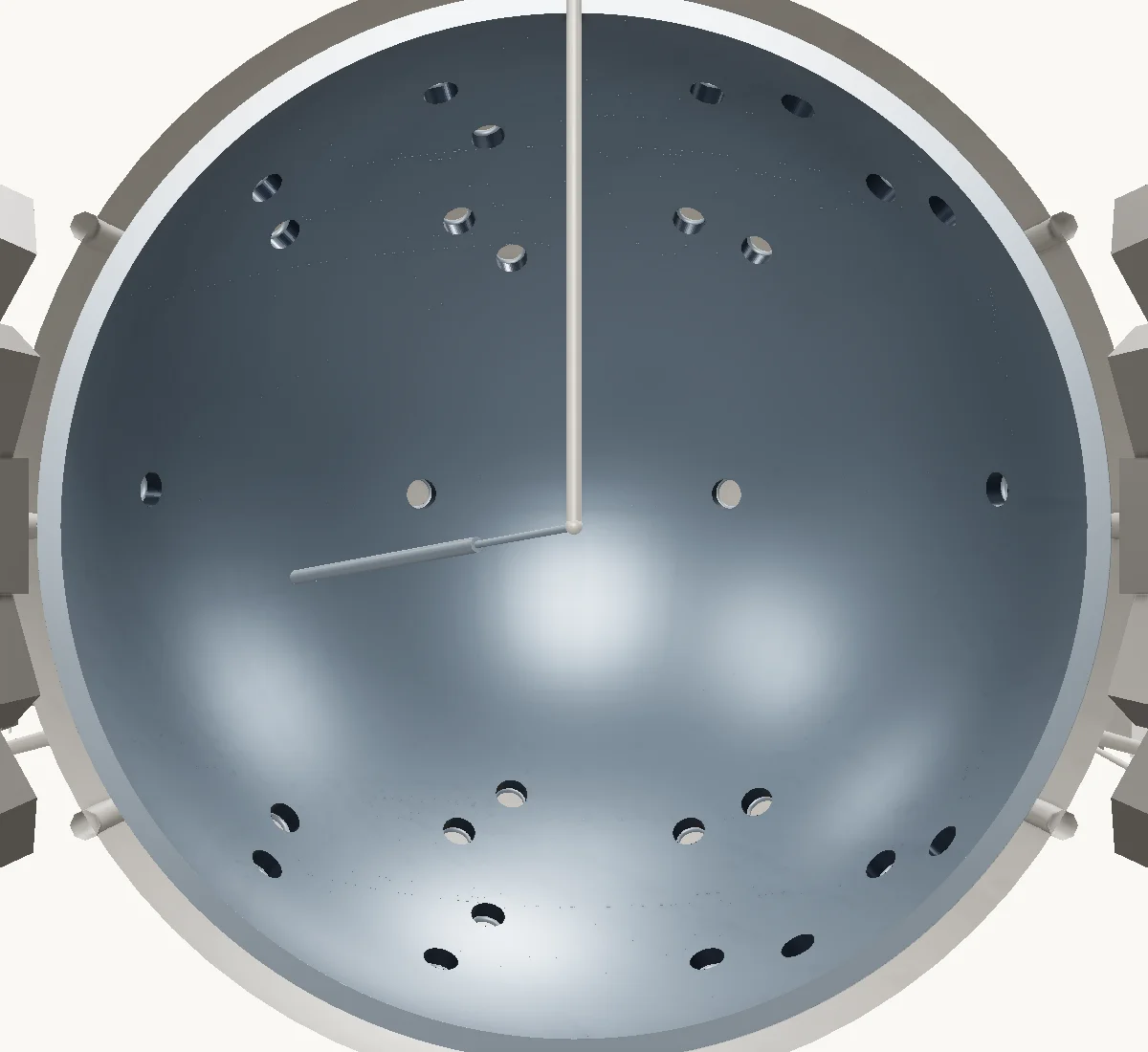 Target chamber: illustrative Fusion Atlas plant geometry